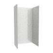 34 x 50 x 96 Swanstone(R) Metro Subway Tile Glue up Shower Wall Kit in Ice, MTMK963450.130