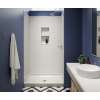 34 x 50 x 96 Swanstone(R) Metro Subway Tile Glue up Shower Wall Kit in Mountain Mist, MTMK963450.141