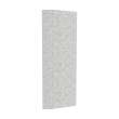 36 x 96 Swanstone(R) Metro Subway Tile Glue up Bathtub and Shower Single Wall Panel in Ice, MTMK9636.130