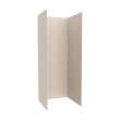 36 x 36 x 96 Swanstone(R) Metro Subway Tile Glue up Shower Wall Kit in Tahiti White, MTMK963636.011