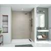 36 x 36 x 96 Swanstone(R) Metro Subway Tile Glue up Shower Wall Kit in Limestone, MTMK963636.218