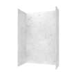 36 x 50 x 96 Swanstone(R) Metro Subway Tile Glue up Shower Wall Kit in Carrara, MTMK963650.221