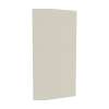 42 x 96 Swanstone(R) Metro Subway Tile Glue up Bathtub and Shower Single Wall Panel in Tahiti White, MTMK9642.011