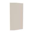 42 x 96 Swanstone(R) Metro Subway Tile Glue up Bathtub and Shower Single Wall Panel in Tahiti White, MTMK9642.011