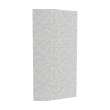 42 x 96 Swanstone(R) Metro Subway Tile Glue up Bathtub and Shower Single Wall Panel in Ice, MTMK9642.130