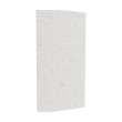 42 x 96 Swanstone(R) Metro Subway Tile Glue up Bathtub and Shower Single Wall Panel in Carrara, MTMK9642.221