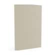62 x 96 Swanstone(R) Metro Subway Tile Glue up Bathtub and Shower Single Wall Panel in Coastal Sands, MTMK9662.013