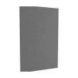 62 x 96 Swanstone(R) Metro Subway Tile Glue up Bathtub and Shower Single Wall Panel in Ash Gray, MTMK9662.203