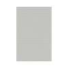62 x 96 Swanstone(R) Metro Subway Tile Glue up Bathtub and Shower Single Wall Panel in Birch, MTMK9662.226