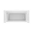 60 x 30 Optima(TM) Alcove Right Hand Drain Five Piece Fully Configured Tub Shower in White, OP6030TSRAF.010