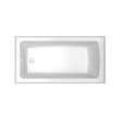 60 x 32 Optima Veritek(TM) Pro Bathtub with Left Hand Drain in White, OP6032TL.010