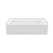 60 x 32 Optima Veritek(TM) Pro Bathtub with Left Hand Drain in White, OP6032TL.010