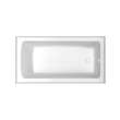 (AFR) 60 x 32 Optima Veritek(TM) Pro Bathtub with Right Hand Drain in White, OP6032TMR.010