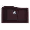 22 x 33 Granite Undermount Ascend Bowl Sink in Espresso, QU03322AD.170