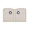 22 x 33 Granite Undermount Double Bowl Sink in Granito, QU03322ED.076