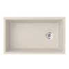 22 x 33 Granite Undermount Single Bowl Sink in Granito, QU03322SB.076