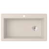 22 x 33 Granite Drop in Single Bowl Sink in Granito, QZ03322SB.076