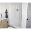 36 x 36 x 72 Veritek Smooth Direct to Stud Shower Wall Kit in White, SA03636.010