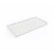 30 x 60 Swanstone(R) Alcove Shower Pan with Left Hand Drain in Ice, SB03060LM.130