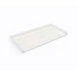 30 x 60 Swanstone(R) Alcove Shower Pan with Left Hand Drain Carrara, SB03060LM.221