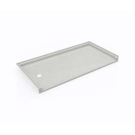 SBF-3060LM/RM 30 x 60 Swanstone(R) Alcove Shower Pan with Left Hand Drain Birch