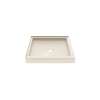 36 x 36 Swanstone(R) Corner Shower Pan with Center Drain Mountain Mist, SD03636MD.141