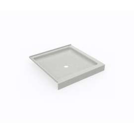 SS-36DTF 36 x 36 Swanstone(R) Corner Shower Pan with Center Drain Birch
