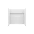 NexTile 6030 Direct-to-Stud Four-Piece Alcove Tub Wall Kit in White, SE6030TS.010