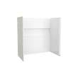 NexTile 6030 Direct-to-Stud Four-Piece Alcove Tub Wall Kit in White, SE6030TS.010