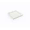 32 x 32 Swanstone(R) Alcove Shower Pan with Center Drain Carrara, SF03232MD.221