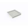 32 x 32 Swanstone(R) Alcove Shower Pan with Center Drain Birch, SF03232MD.226