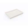 32 x 48 Swanstone(R) Alcove Shower Pan with Center Drain in Bisque, SF03248MD.018