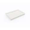 32 x 48 Swanstone(R) Alcove Shower Pan with Center Drain Carrara, SF03248MD.221