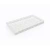 32 x 60 Swanstone(R) Alcove Shower Pan with Center Drain in Ice, SF03260MD.130