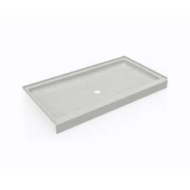 SS-3260 32 x 60 Swanstone(R) Alcove Shower Pan with Center Drain Birch