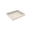 34 x 42 Swanstone(R) Alcove Shower Pan with Center Drain Mountain Mist, SF03442MD.141
