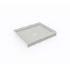 34 x 42 Swanstone(R) Alcove Shower Pan with Center Drain Birch, SF03442MD.226