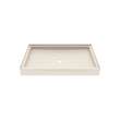 34 x 48 Swanstone(R) Alcove Shower Pan with Center Drain Mountain Mist, SF03448MD.141