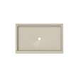 34 x 54 Swanstone(R) Alcove Shower Pan with Center Drain Coastal Sands, SF03454MD.013