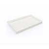 34 x 54 Swanstone(R) Alcove Shower Pan with Center Drain Carrara, SF03454MD.221