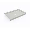 34 x 54 Swanstone(R) Alcove Shower Pan with Center Drain Birch, SF03454MD.226