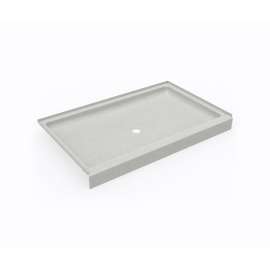 SS-3454 34 x 54 Swanstone(R) Alcove Shower Pan with Center Drain Birch