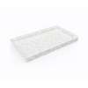 34 x 60 Swanstone(R) Alcove Shower Pan with Center Drain in Ice, SF03460MD.130