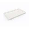 34 x 60 Swanstone(R) Alcove Shower Pan with Center Drain in Carrara, SF03460MD.221