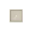 36 x 36 Swanstone(R) Alcove Shower Pan with Center Drain Coastal Sands, SF03636MD.013