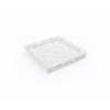 36 x 36 Swanstone(R) Alcove Shower Pan with Center Drain in Ice, SF03636MD.130