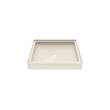 36 x 36 Swanstone(R) Alcove Shower Pan with Center Drain Mountain Mist, SF03636MD.141