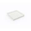 36 x 36 Swanstone(R) Alcove Shower Pan with Center Drain Carrara, SF03636MD.221