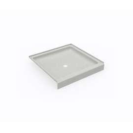 SS-3636 36 x 36 Swanstone(R) Alcove Shower Pan with Center Drain Birch
