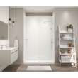 36 x 60 Swanstone(R) Alcove Shower Pan with Center Drain in White, SF03660MD.010